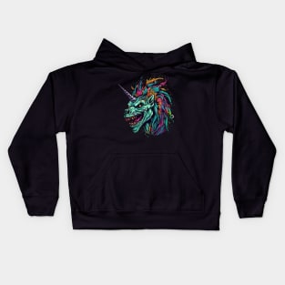 Zombie Unicorn Kids Hoodie